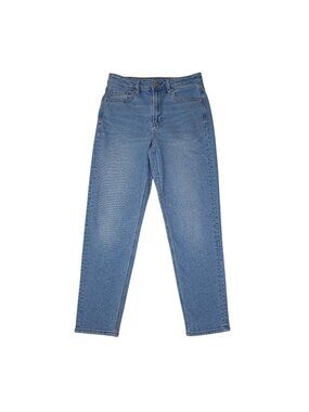 American Eagle AE Light Blue High Waist Stretch Jeans Size 4 R Heavyweight 90s